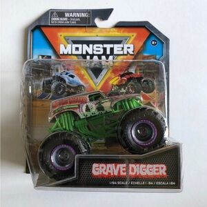 Monster Jam Monster Trucks: Grave Digger 25th Anniversary Edition - BRAND NEW!!